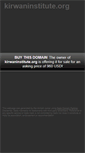 Mobile Screenshot of kirwaninstitute.org